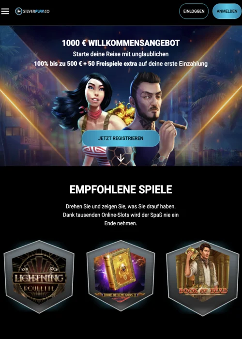 >Silverplay Casino Spiele